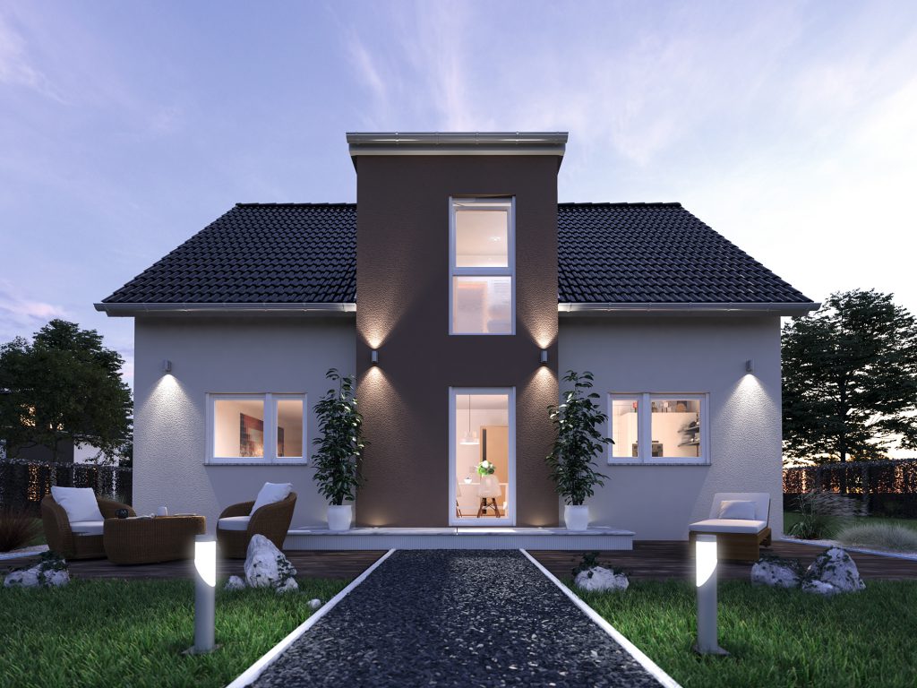 Massivhaus 1,5 geschossig Clarus 133
