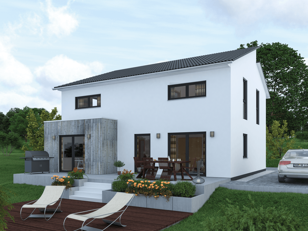 Massivhaus 2 geschossig Ilius 158