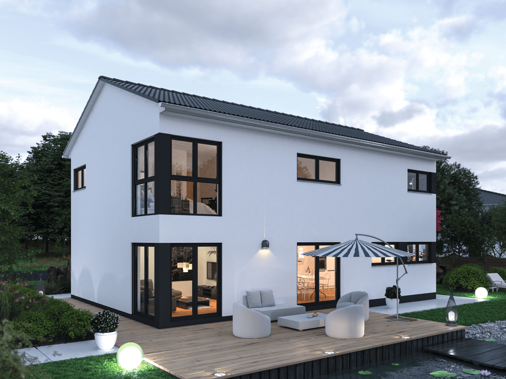 Massivhaus 2 geschossig Edita 158