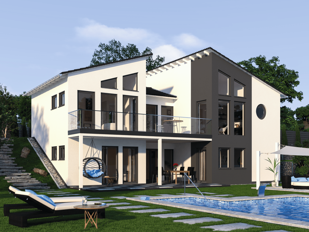 Massivhaus 2 geschossig Montis 177