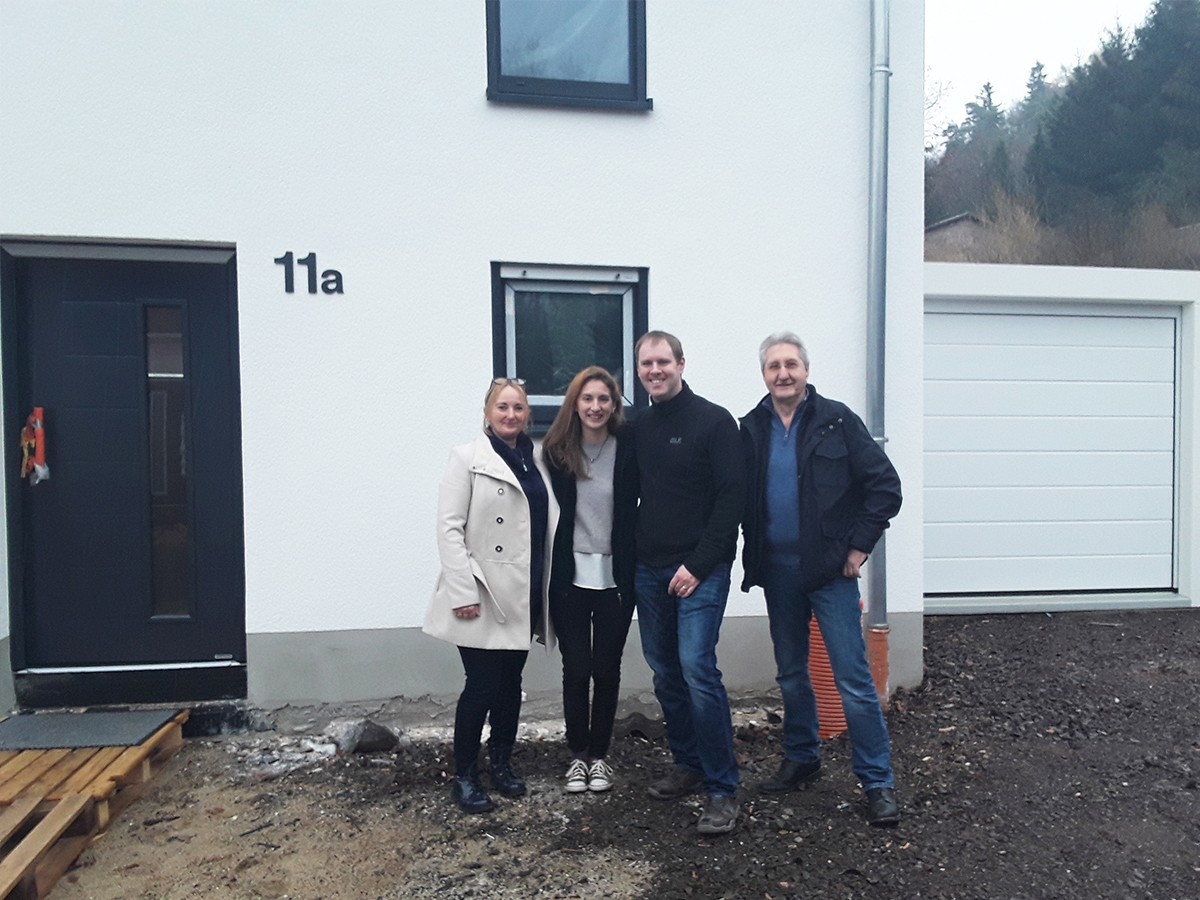 Hausübergabe in St. Ingbert-Sengscheid