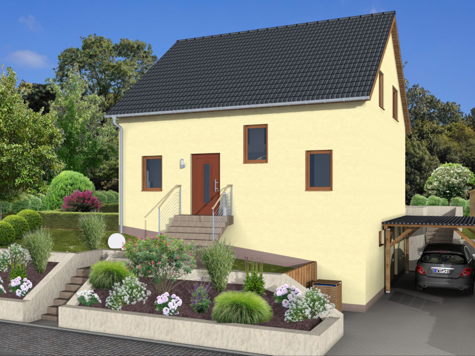 Hausübergabe in Wemmetsweiler