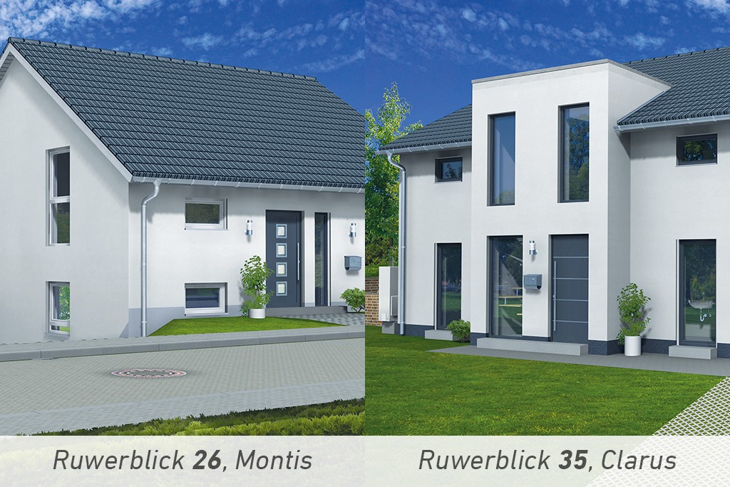Hausbesichtigung in Hentern, Baugebiet „Wolfsgalgen“