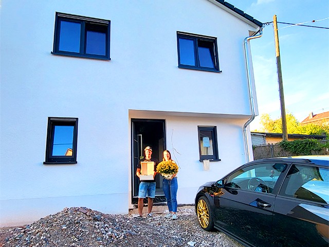 Hausübergabe in Illingen