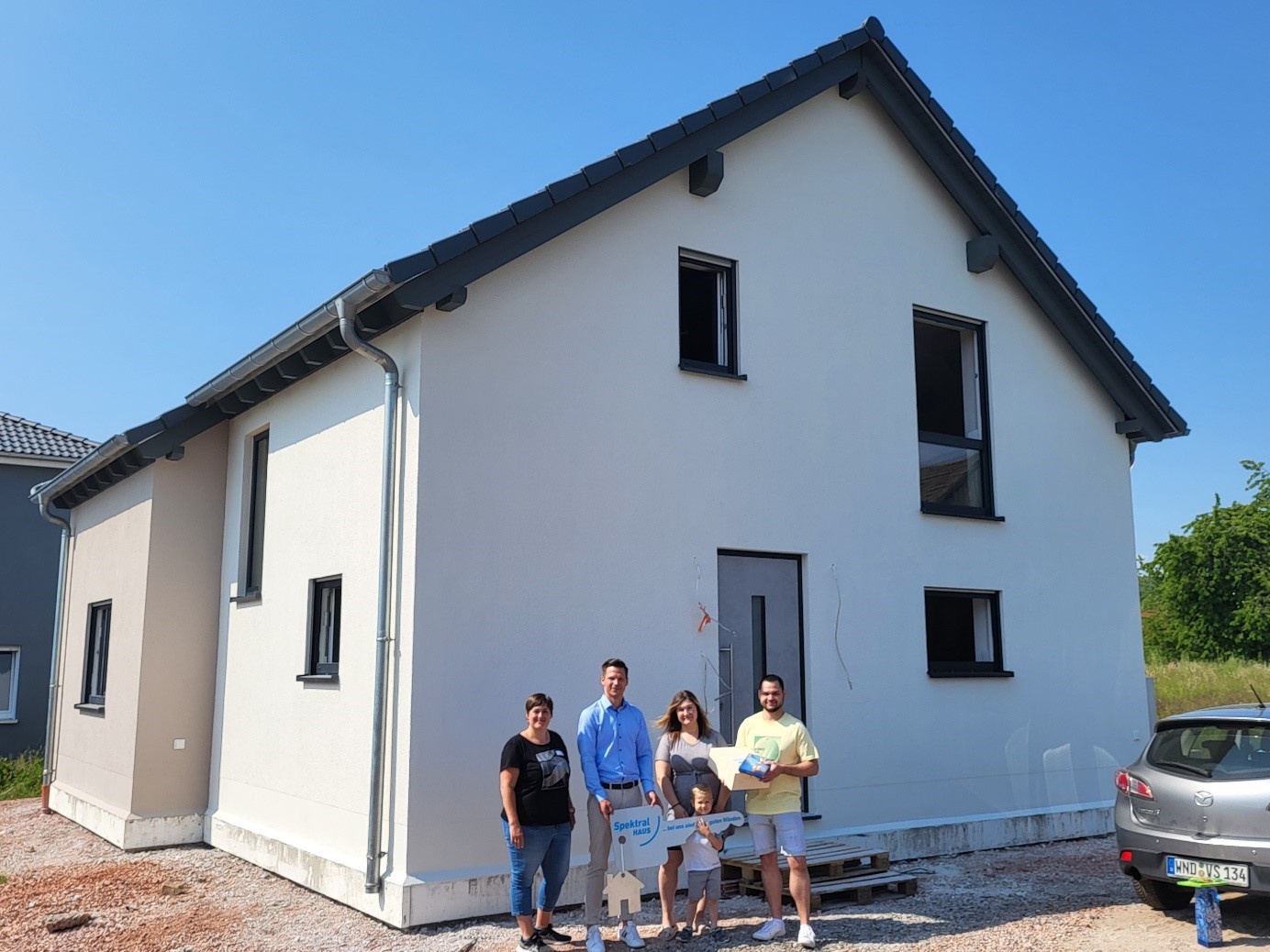 Hausübergabe in Nohfelden-Sötern