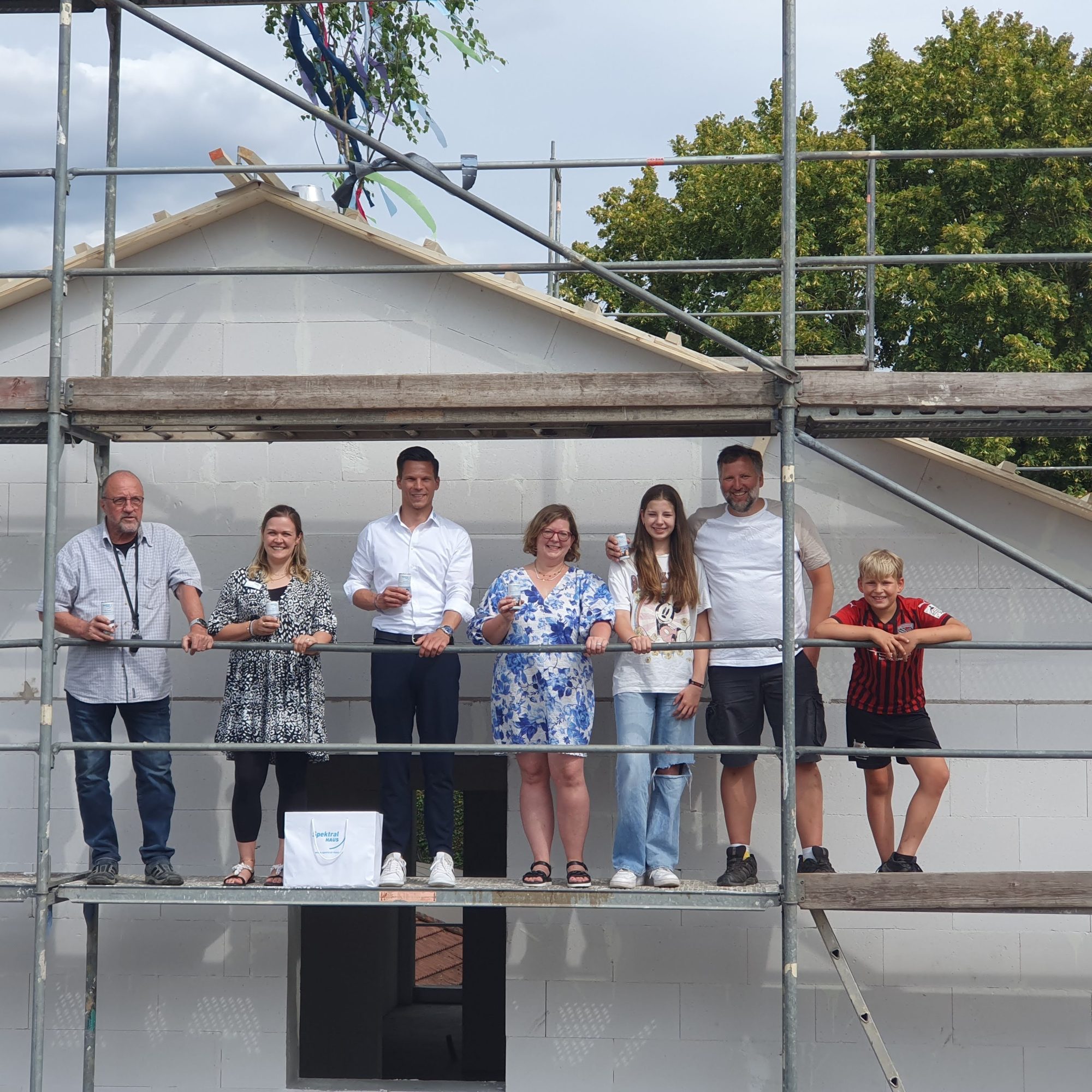 Richtfest in Kirkel