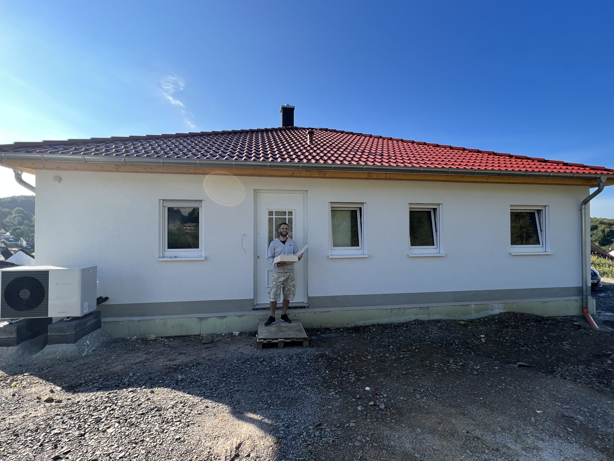 Hausübergabe in Herchweiler